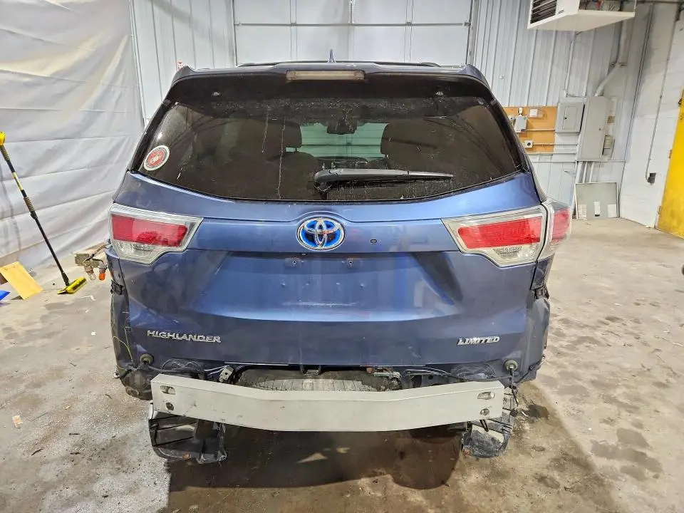 2015 TOYOTA HIGHLANDER HYBRID LIMITED  
