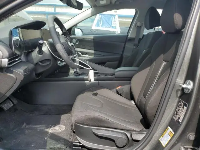 2024 HYUNDAI ELANTRA BLUE  