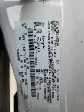 2014 FORD FOCUS SE  