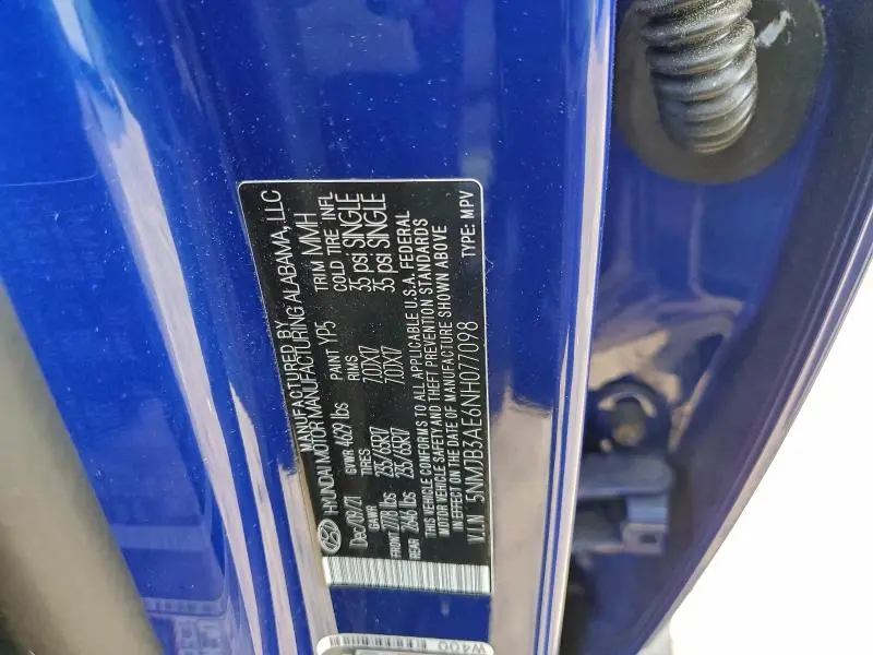 2022 HYUNDAI TUCSON SEL  