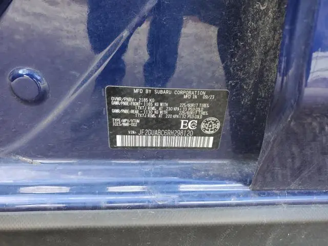 2024 SUBARU CROSSTREK   