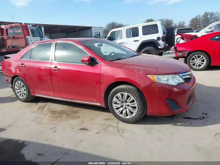 2012 TOYOTA CAMRY LE
