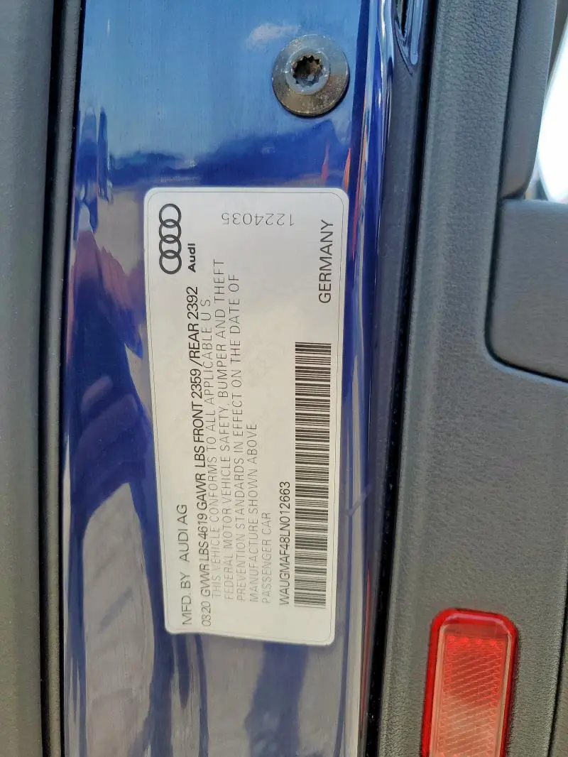 2020 AUDI A4 PREMIUM  