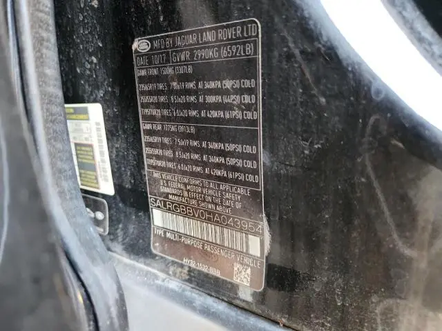 2017 LAND ROVER DISCOVERY SE  