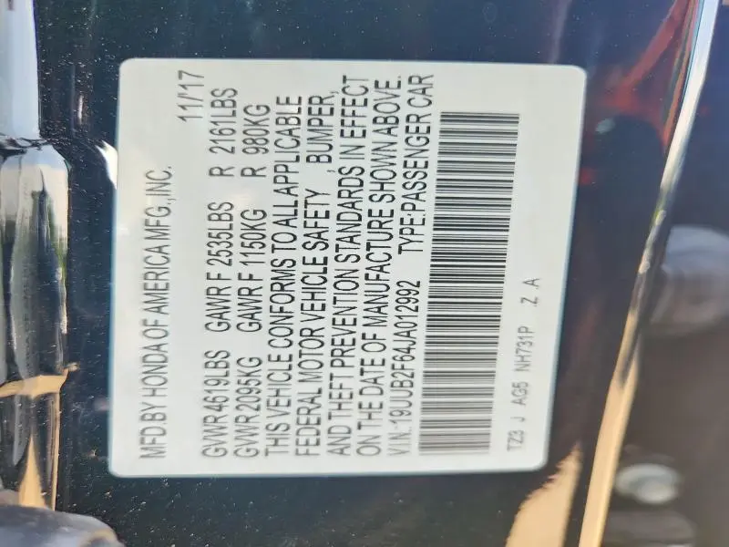 2018 ACURA TLX TECH+A  