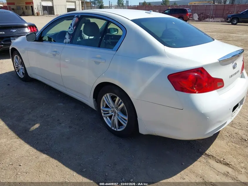 2010 INFINITI G37 JOURNEY