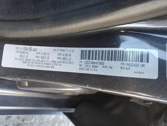 2017 CHRYSLER 200 LIMITED  