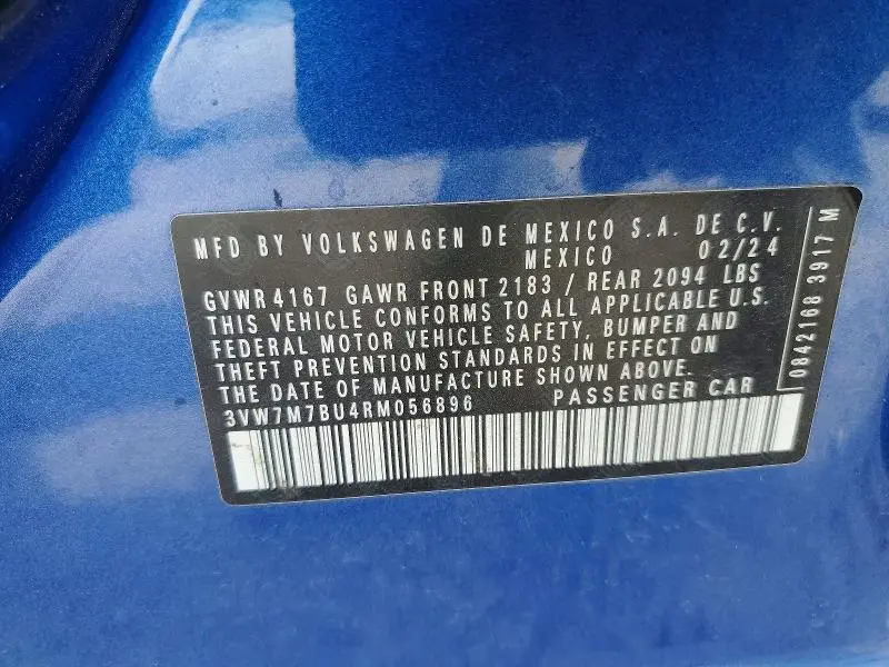 2024 VOLKSWAGEN JETTA SE  