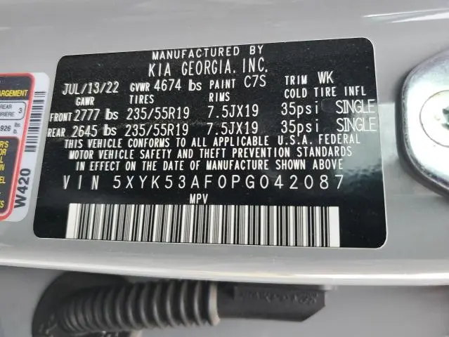 2023 KIA SPORTAGE SX PRESTIGE  