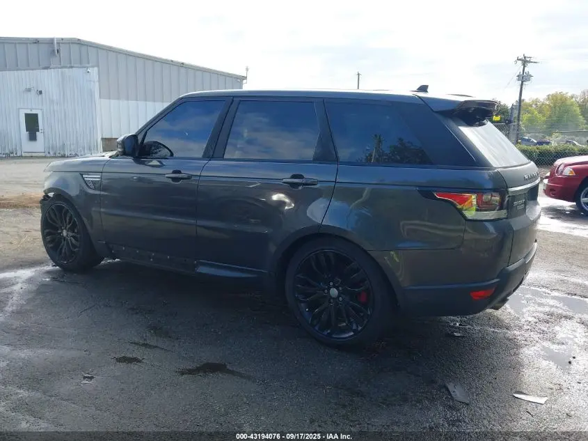 2016 LAND ROVER RANGE ROVER SPORT 5.0L V8 SUPERCHARGED/5.0L V8 SUPERCHARGED DYNAMIC
