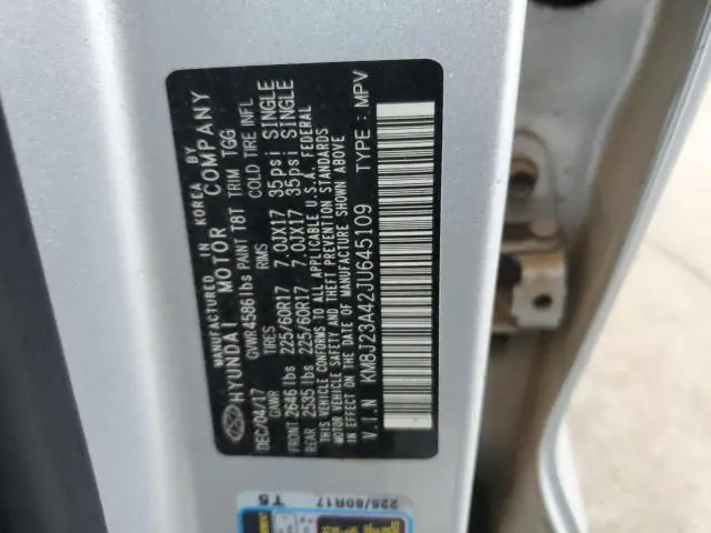 2018 HYUNDAI TUCSON SE  