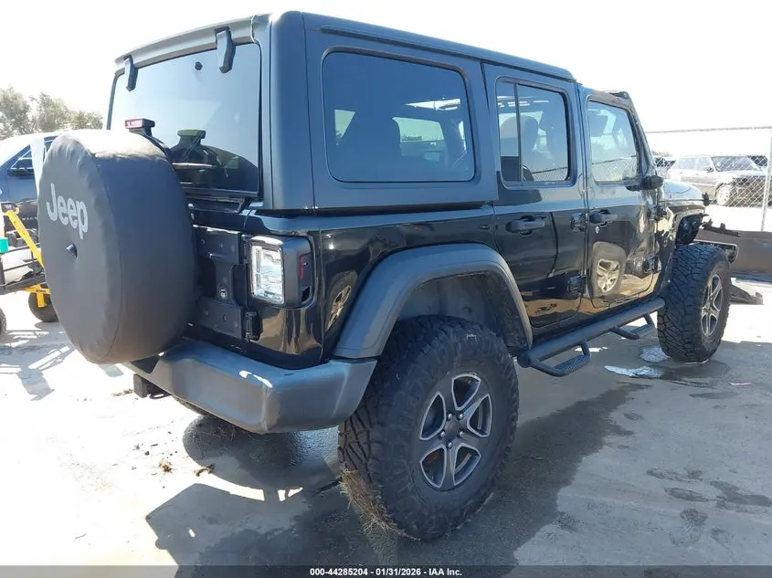 2019 JEEP WRANGLER UNLIMITED SPORT S 4X4