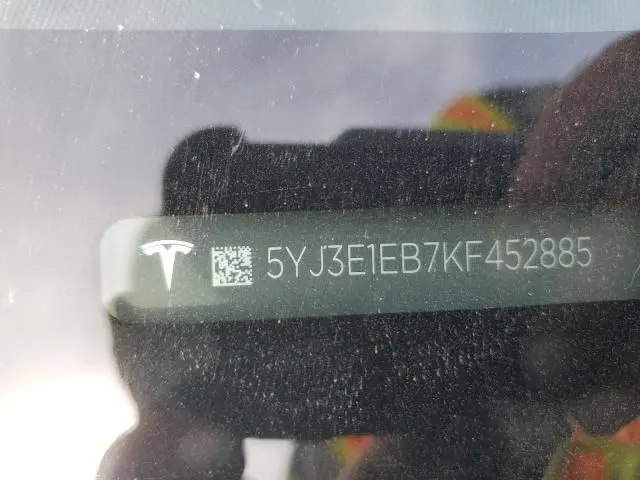 2019 TESLA MODEL 3 
