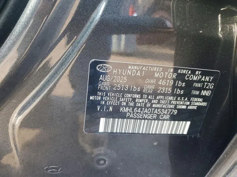 2026 HYUNDAI SONATA SEL SPORT  