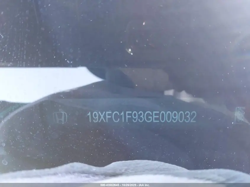 2016 HONDA CIVIC TOURING