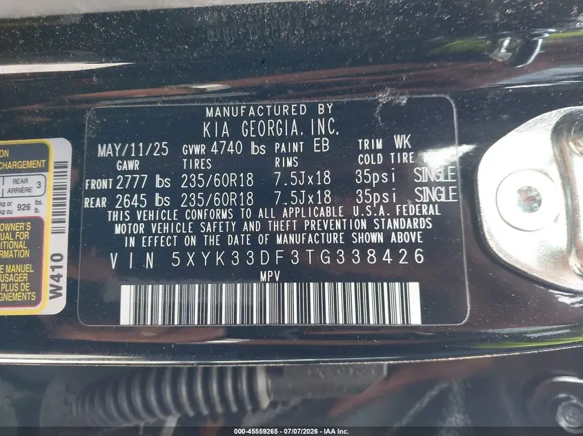 2026 KIA SPORTAGE EX