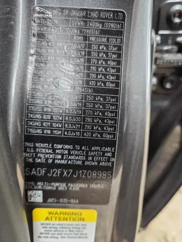 2018 JAGUAR E-PACE S