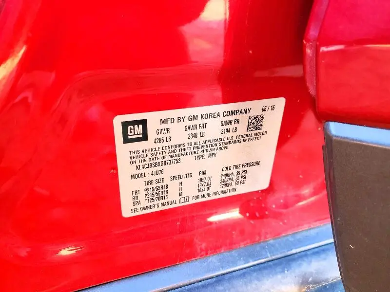 2016 BUICK ENCORE CONVENIENCE  