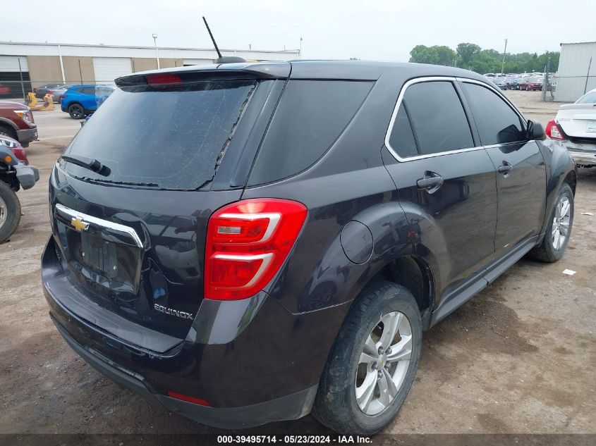 2016 CHEVROLET EQUINOX LS