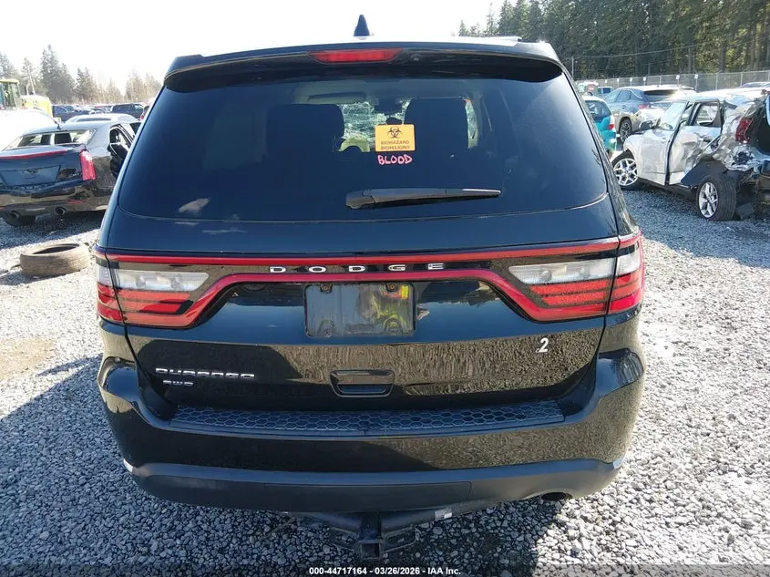 2015 DODGE DURANGO SXT