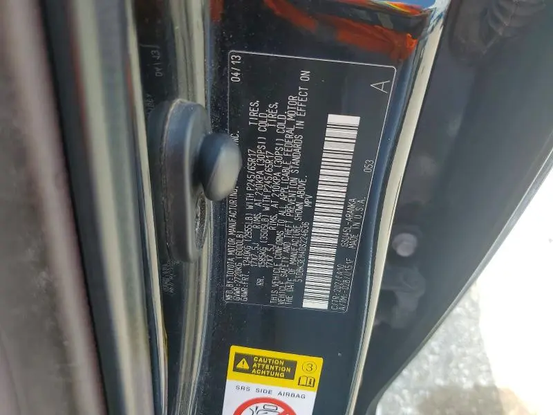 2013 TOYOTA HIGHLANDER PLUS  
