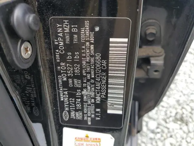 2012 HYUNDAI ACCENT GLS