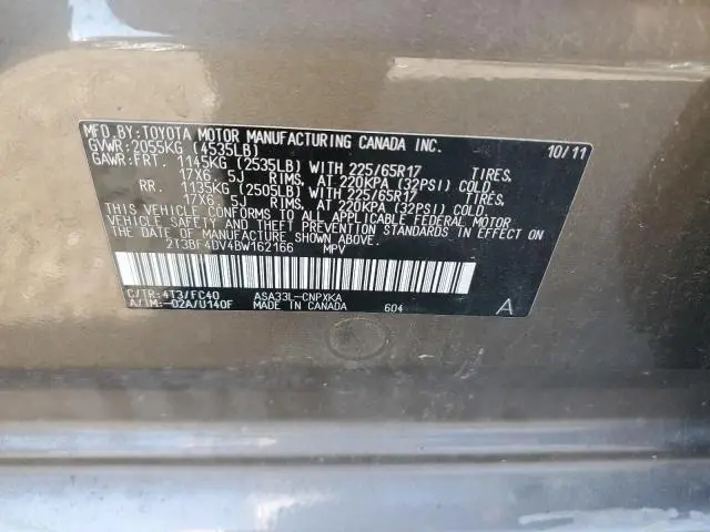 2011 TOYOTA RAV4