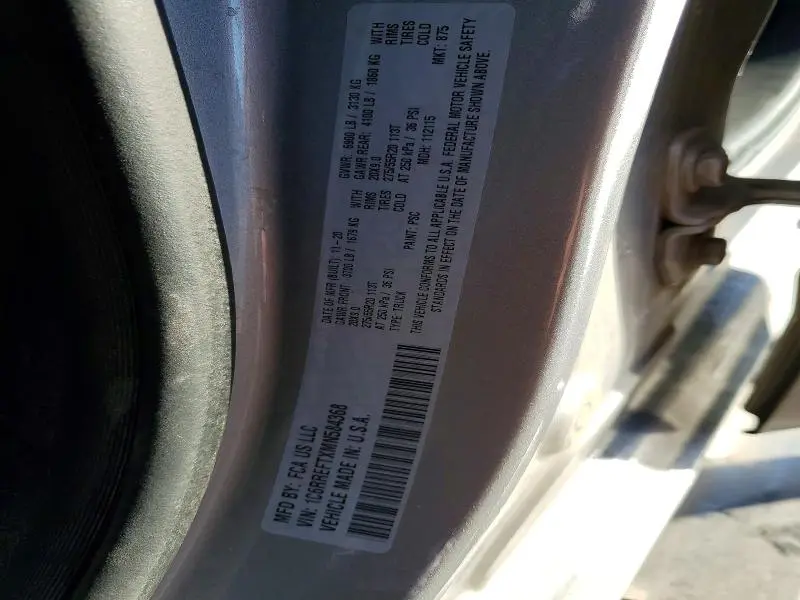 2021 RAM 1500 BIG HORN/LONE STAR  