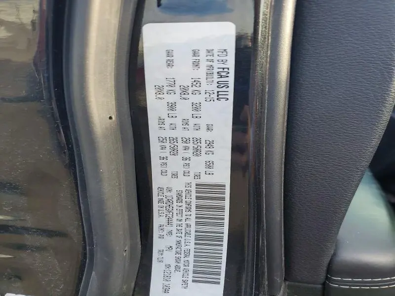 2015 DODGE DURANGO CITADEL  