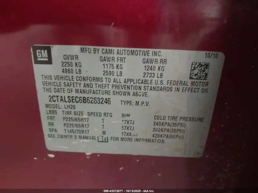 2011 GMC TERRAIN SLE-2