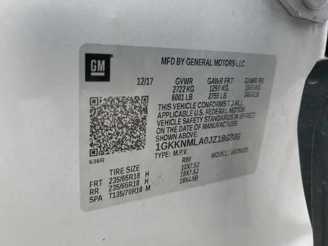 2018 GMC ACADIA SLT-1  