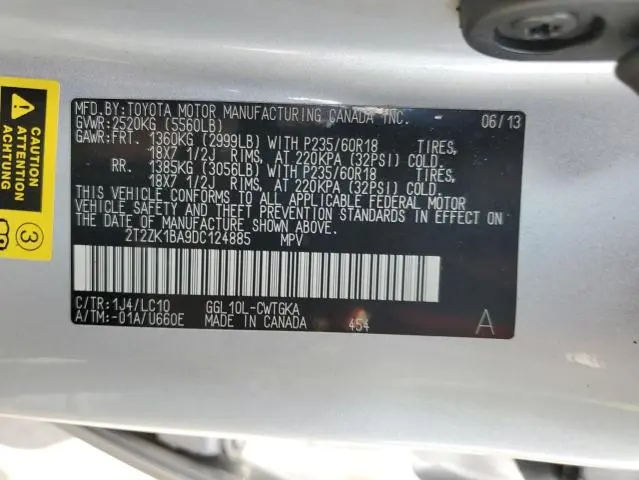 2013 LEXUS RX 350  