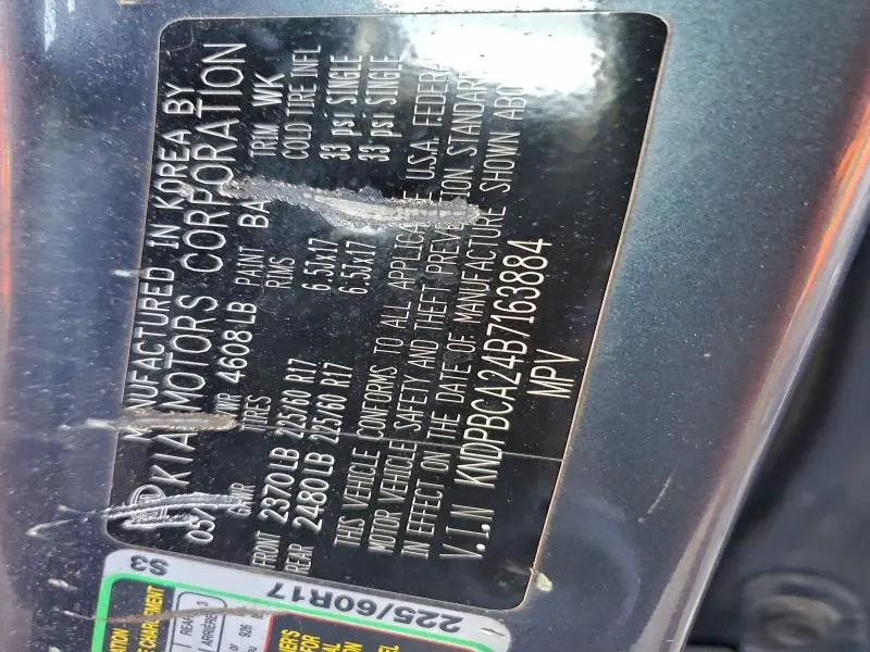 2011 KIA SPORTAGE LX  