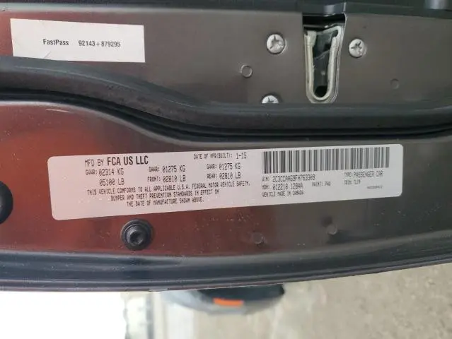 2015 CHRYSLER 300 LIMITED  