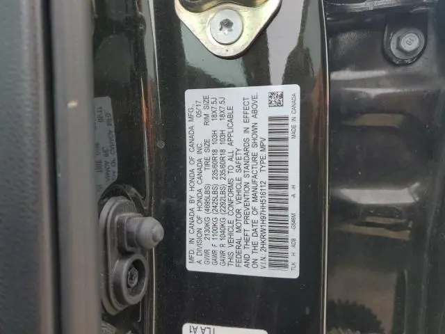 2017 HONDA CR-V TOURING  