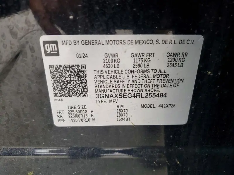 2024 CHEVROLET EQUINOX LS  