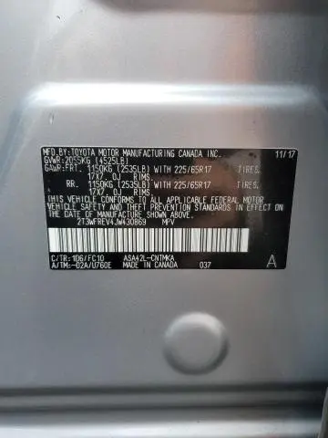 2018 TOYOTA RAV4 ADVENTURE