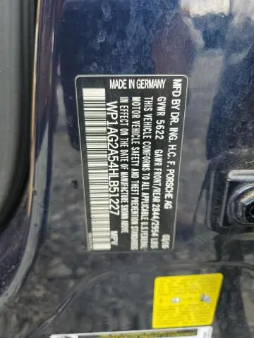 2017 PORSCHE MACAN GTS  