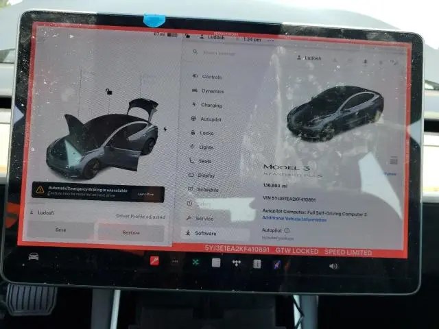 2019 TESLA MODEL 3