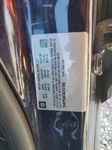 2016 BUICK VERANO   