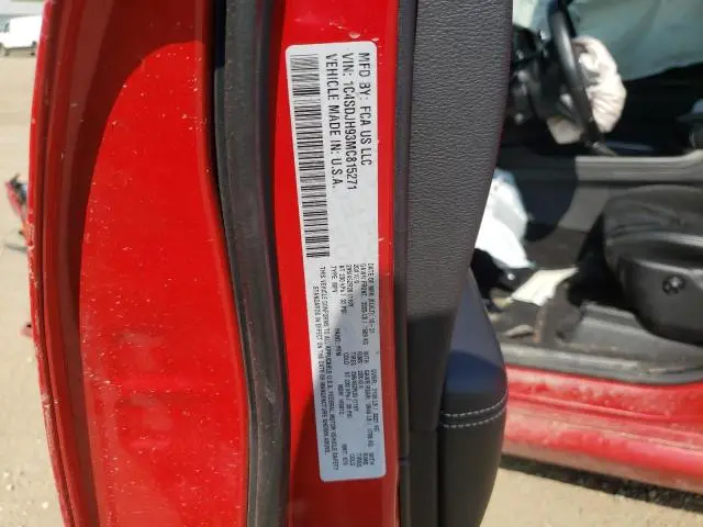 2021 DODGE DURANGO SRT HELLCAT  