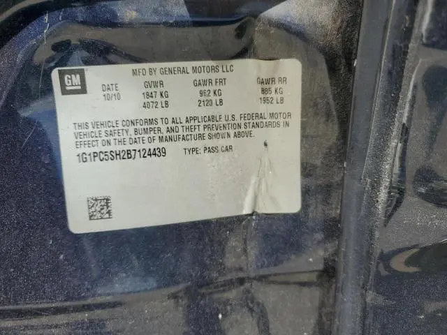 2011 CHEVROLET CRUZE LS  