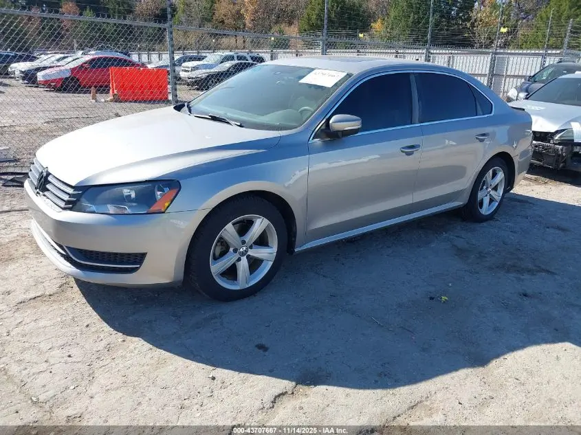 2013 VOLKSWAGEN PASSAT 2.5L SE