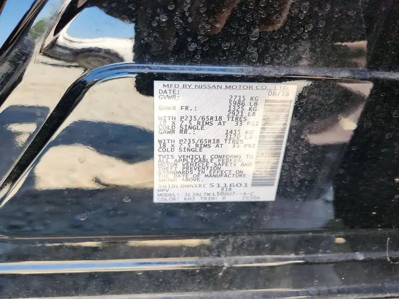 2019 INFINITI QX60 LUXE  