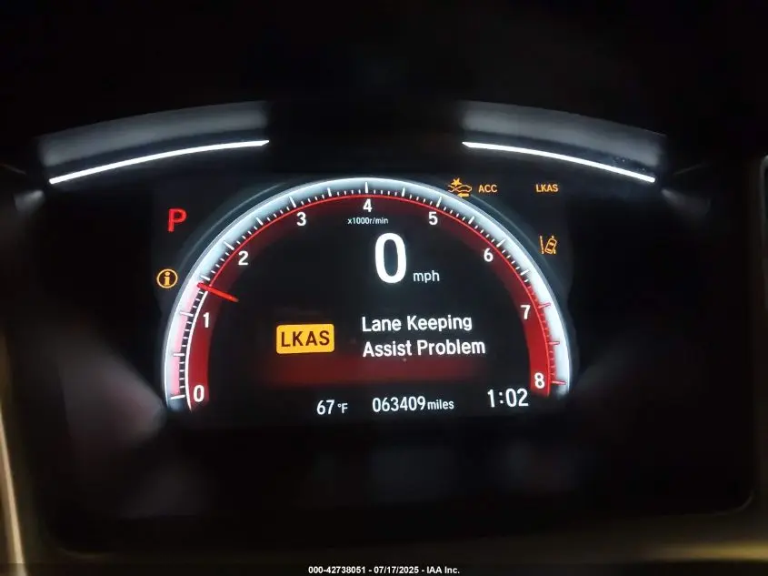 2019 HONDA CIVIC SPORT
