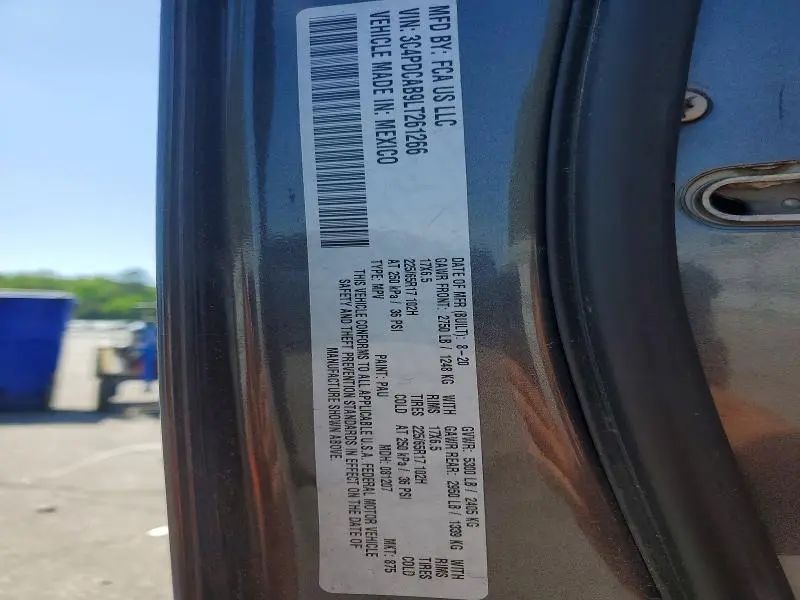 2020 DODGE JOURNEY SE  