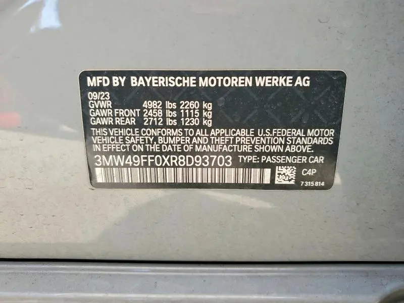 2024 BMW M340XI   