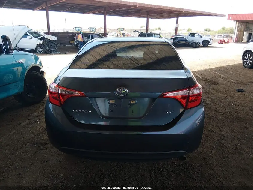 2019 TOYOTA COROLLA LE
