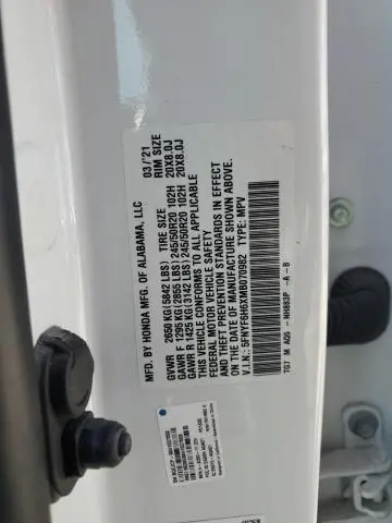 2021 HONDA PILOT TOURING  