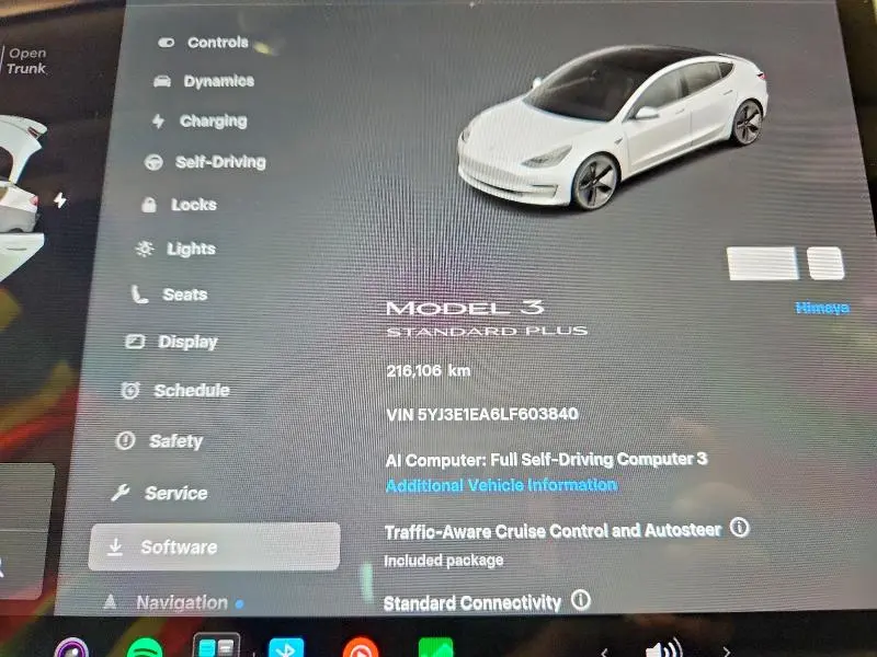 2020 TESLA MODEL 3   
